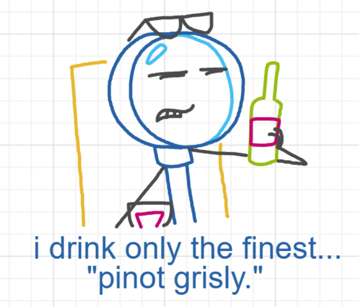 A panel from I've Been Everywhere, Man, episode nine of the Board Boards object show by Furretwalk/WalkingFurret.